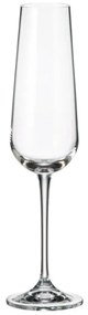 Ποτήρι Σαμπάνιας 220ml Ardea - Crystal Bohemia - 6 ΤΜΧ