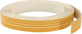vidaXL Αυτοκόλλητη σφραγίδα παραθύρου Λευκό 8 x 2 mm 12 m EPDM αφρός