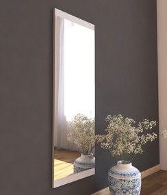 Καθρέπτης Τοίχου Λευκό AZUS 40x2,2x120