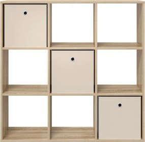 vidaXL Πλαϊνό γραφείο Δρύς Sonoma 102 x 31 x 99,5 εκ.