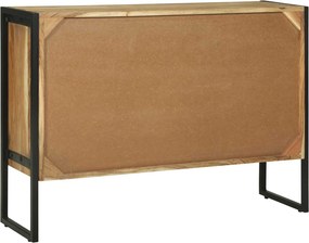 vidaXL Πλαϊνό γραφείο 100 x 30 x 75 εκ Μασίφ ξύλο ακακίας