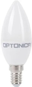 OPTONICA LED λάμπα candle C37 1429, 8W, 4500K, 710lm, E14
