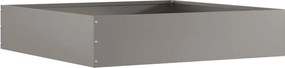 vidaXL Περίγραμμα γκαζόν Σκ rusty 60 x 60 x 13 εκ