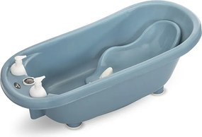 BATH TUB 88 CM WITH PLUG+THERM+BATH PAD NORDIC BLU