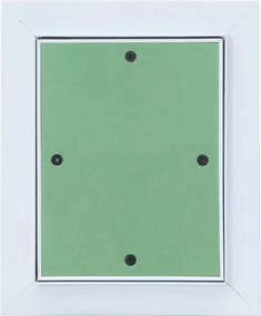 vidaXL Πάνελ Πρόσβασης Πράσινο και Ασημί 20 x 25 cm