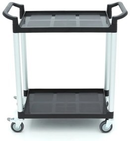Serving Trolley – 2 Plastic Shelves – 86,5 x 42,5cm