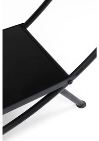 Βιβλιοθήκη Mason Στρόγγυλη Μαύρη 175x180 εκ. 175x35x180εκ - Μαύρο