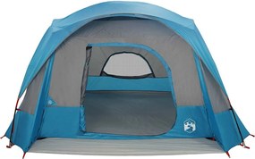 vidaXL Σκηνή Οικογενειακή 6 Ατόμων Αδιάβροχη Μπλε