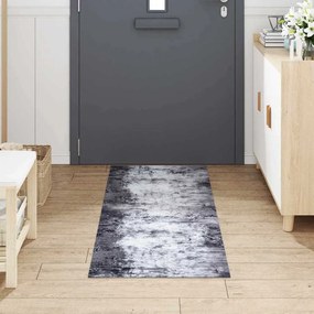 vidaXL Χαλί Κουζίνας Other Χοντρό τσιμέντο 60 x 180 cm Βελούδο