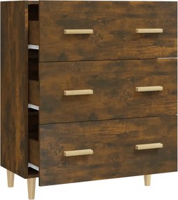 vidaXL Ντουλάπι Καπνιστή Δρυς 70 x 34 x 90 εκ. Επεξεργασμένο Ξύλο
