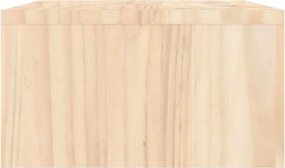 vidaXL Βάση Οθόνης 100x27x15 εκ. από Μασίφ Ξύλο Πεύκου