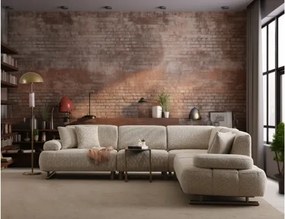 Stewehome Γωνιακός καναπές με στρώμα μοντέρνου στιλ