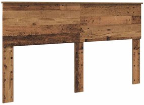 vidaXL Κεφαλάρι με κεφαλάρι Παλιό Ξύλο 160 cm Επεξεργασμένο ξύλο