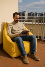 Stewehome Πολυθρόνα αχλάδι με ύφασμα για εσωτερικούς και εξωτερικούς χώρους
