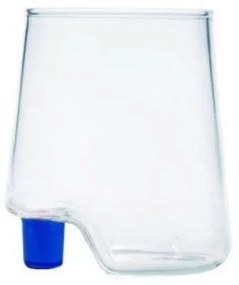 Ποτήρι Νερού Gamba De Vero GV00107 420ml Blue-Clear Zafferano Γυαλί