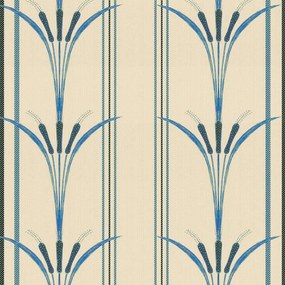 Ταπετσαρία Danube Stripe WP30156 Multi-Blue MindTheGap Bamboo,Ξύλο