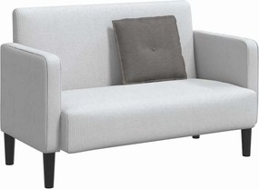 vidaXL Μαξιλάρι Πλάτης Ανοιχτό γκρι 50 x 45 x 19 cm