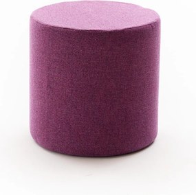 Πουφ Σκαμπό Λιλά BITEZ 40x40x40