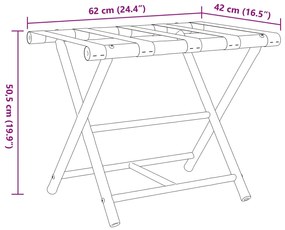 ΡΑΦΙ ΑΠΟΣΚΕΥΩΝ 62 X 42 X 50,5 ΕΚ. ΑΠΟ ΜΠΑΜΠΟΥ 366453