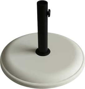 Βάση ομπρέλας κήπου Ferrumen-Λευκο