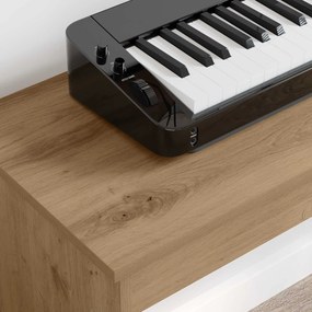 vidaXL Βάση Πληκτρολογίου Artisan Oak 100 x 32 x 64 εκ