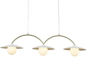 Φωτιστικό Κρεμαστο Aca HM235P3 Λευκό (White)
