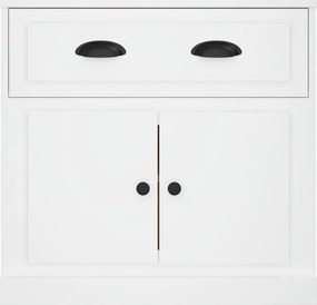 vidaXL Ντουλάπι Λευκό 70 x 35,5 x 67,5 εκ. από Επεξεργασμένο Ξύλο