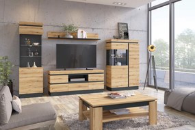 Έπιπλο τηλεόρασης Creto 2D1S - 160.80Χ45.00Χ68.00cm