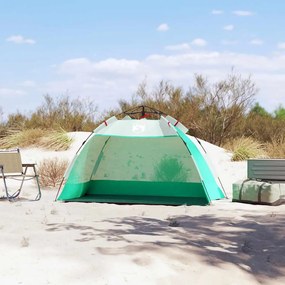 vidaXL Beach Tent 2-Person Azure Blue Quick Release Waterproof