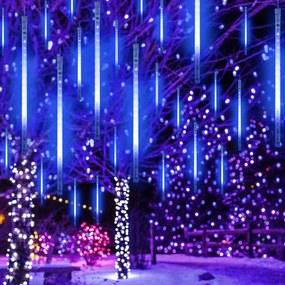 Χριστουγεννιάτικα Λαμπάκια 240 Led Μετεωρίτης 13.2μ Ψυχρό Λευκό Flash Aca Snowdrop X062402451