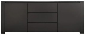 Μπουφές Kalya pakoworld σε ανθρακί απόχρωση 220x49x89.5εκ