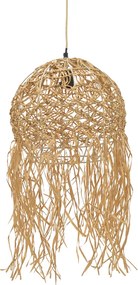 Φωτιστικό οροφής Amelon Inart E27 φυσικό Φ40x110εκ