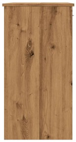 vidaXL Γραφείο Χρώμα Αρτισιανή Δρυς 80 x 40 x 75 εκ. από Επεξ. Ξύλο