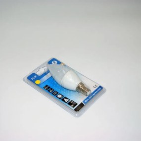 LED ΛΑΜΠΑ E14 5W 450Lm 3000K C37-5W-Y-C37-5W-Y