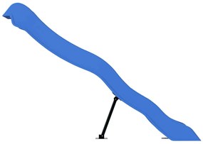 vidaXL Τσουλήθρα Μπλε 174 x 38 εκ. από Πολυπροπυλένιο