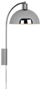 Απλίκα Φωτιστικό Τοίχου E14 40W IP20 Ellen Nordlux-2213721033-Χρώμιο 2213721033