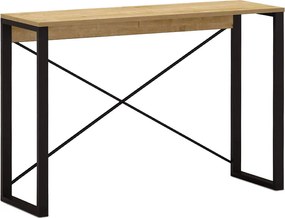 Κονσόλα Archie Megapap χρώμα sapphire oak 110x35x75εκ.
