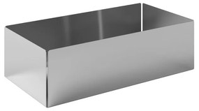 Θήκη Οργάνωσης Ανοξείδωτη Inox 25x13x7,5εκ. Pam &amp; Co 119-001