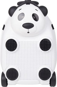 Παιδική Βαλίτσα Zoolittle Trolly Panda με Τουβλάκια