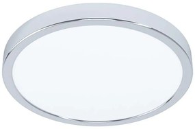 Φωτιστικό Οροφής-Πλαφονιέρα 99266 Fueva Led Ø285 Chrome 3000K Eglo Metal, Plastic