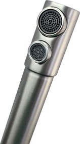 BRUNO μπαταρία πάγκου κουζίνας M54510-207, τρίοδη, αναμεικτική, ασημί