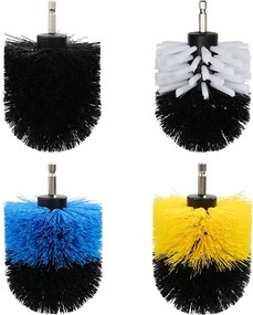 vidaXL Σετ Βούρτσας Αυτοκινήτου Πολύχρωμο συνθετικό ρατάν