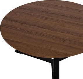 ΣΕΤ 2ΤΜΧ ΤΡΑΠΕΖΙΑ ΣΑΛΟΝΙΟΥ ROCKET HM21090.02 MDF ΣΕ ΚΑΡΥΔΙ ΧΡΩΜΑ Φ80εκ &amp; Φ45εκ