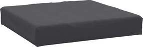 vidaXL Μαξιλάρι Παλέτας Ανθρακί 60x60x9,5 εκ. Ύφασμα Oxford