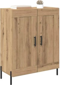 vidaXL Πλαϊνό γραφείο Artisan Oak 69,5 x 34 x 90 εκ.