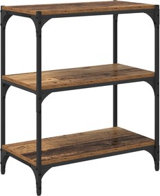 vidaXL Βιβλιοθήκη Παλαιό ξύλο 60 x 33 x 70,5 εκ.