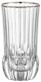 Ποτήρι Νερού 400ml Πλατίνα Ρίγα Adagio - RCR - 6 ΤΜΧ
