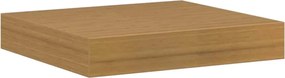 vidaXL Ράφι Τοίχου 4 pcs Μπεζ 23 x 23,5 x 4 εκ Επεξεργασμένο ξύλο