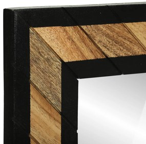 vidaXL Καθρέφτης  90x2x50 cm Συμπαγές Ξύλο Ακακίας