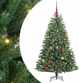 vidaXL Τεχνητό Χριστουγεννιάτικο Δέντρο με Άξονα Πράσινο 150 cm